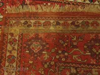 Kız Milas circa 1860. Rare Antique Carpet in original condition.
Size 168 cm x 118 cm.                  
