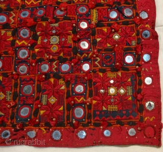 soof work embroidered square piece from sindh region india/pakistan (rajasthan /gujrat)
originally a dowry bags locally called as khalech or bugchi,
silk floss embroidery Tharparkar Sindh Area Pakistan. Silk-thread Embroidery,     
