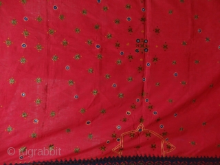 abbochani wedding shawl from suthar group of jaisalmer. finest soof work embroidery.
silk floss embroidery on cotton.. phulkari bagh shalws.
textile from sindh of tharparker.          