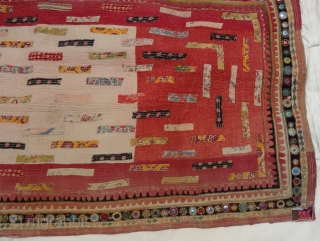 Embroidered and Printed Patch work Quilt From Dwaraka Region of Saurashtra Gujarat.India.very fine quilted and Patch work.Rare kind of Piece. ralli quilt
bengali kantha.vintage kantha quilts rare       
