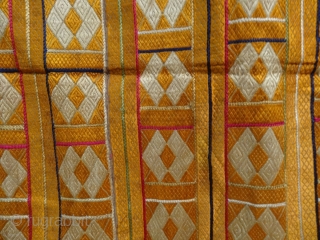 Phulkari From West(Pakistan)Punjab.India.known As Shisha(Mirror)Design Bagh ,very Rare influence of Different Design Shisha. wedding shawls from punjab. work similiar to swat wedding shawls          