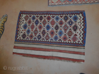 Wonderful Caucasian fine Kilim Panel 19th century 
All Natural dyes 
31''x45''                      