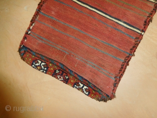 Persian Salt Bag 
circa 1890s-1910
wool and cotton 
overall in good shape as imaged 
15''x22''                   