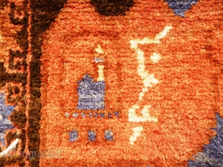 Afghan War Prayer rug bought in early 1990's in UK. Minor Moth damage to pile. Map of provinces and info in Farsi (?) and Russian (?). Finely woven. See photos for condition  ...