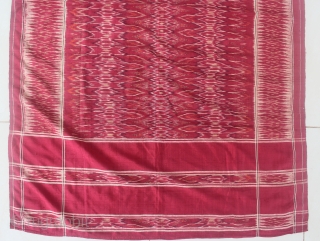 19th Century textile, CEPUK cloth, Bali, Indonesia, Silk. Size: 115cm x 75cm. Good condition.                   