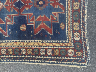c.1900 PEREPEDIL RUG….approx 3.5 x 5….edges need bits of work….

Checks drawn on U.S. banks preferred…..

Thanks to RR for providing this site……Ed Briggs….. 207 967 3357 for any questions.
     