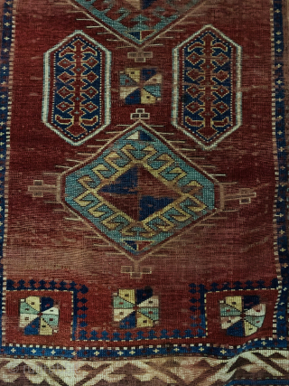 c1880s Kazak / Borjalou prayer…..approx. 3.10 x 5…..checks drawn on U.S. banks preferred….

Thanks to RR for providing this site…

I hope to get better/ outside photos up soon…..Thanks very much, Ed Briggs  