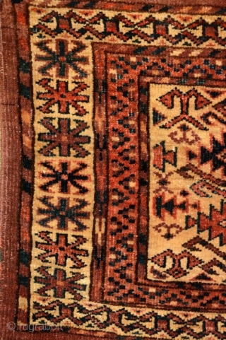 turkmen torba. 1880 ca. 
very good condition, complete.
for other images please ask also for the back                 