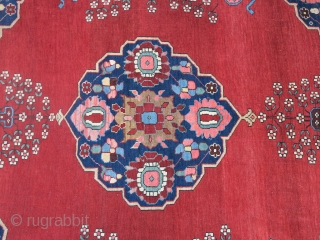 Karabagh "Khanlyg". end XIX cent. mint condition. cm 178x148. Wool on wool.                     