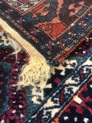 East Anatolian with old repair. 

late XIX century

Rich colours and shiny wool

cm 190x117 cm                   