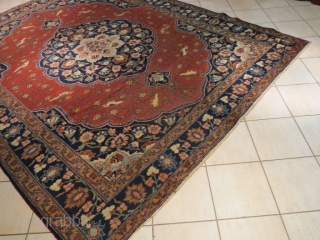 Tabriz cm 338x260,low pile but still nice.                          