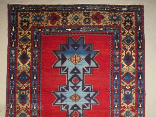 Armenian early XX cent. cm 150x100 ca. Lovely border on camel wool.
                     