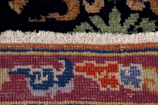 Unusual Tibetan "prayer rug" with Angeli Bode design. 1930 ca. Cotton foundation.Perfect condition. cm 160x95. for more pictures please ask.             
