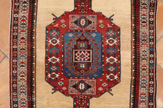 Antique Shirvan , pale yellow ground, early XX Century
cm 208x125
Other HQ pics, plase ask edoardo_marino@hotmail.it
