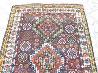 Kurdish cm 310x154- wool on wool, clean and in very good condition, full pile. Rustic but really nice.
Near to gift, very interesting price          