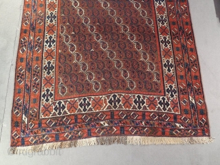 Afshar, wool on wool. Brown corrosion. cm 170x120.                         