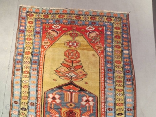 Bijar cm 165x115. Lovely colours, piece with an unusual design. In general very good condition.                  