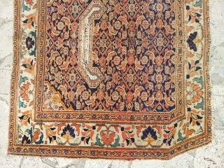 Dorosh, Doroksh,khorassan 1880/1890. worn but really a rare piece. cm 90x104
lovely colours.



if you have some smartphone application you can get in touch with me also with
VIBER; KAKAOTALK; WHAT?S UP. so is too  ...