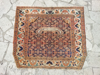 Dorosh, Doroksh,khorassan 1880/1890. worn but really a rare piece. cm 90x104
lovely colours.



if you have some smartphone application you can get in touch with me also with
VIBER; KAKAOTALK; WHAT?S UP. so is too  ...