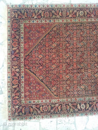 Ferahan all over herati design. In pile. Nice and well combined colours. It need to wash and some little repairs on the corners adn in the middle of the field. The carpet  ...