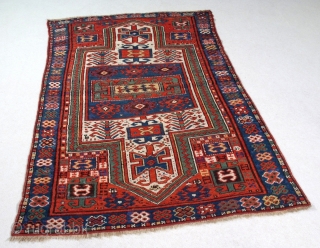 Kazak Sewan (Sevan), rustic and full of joy, good colors, good condition          (professionally restored in the past)and good size cm 198x110. as you  ...