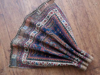 Afghan ? Beluch ? Turkman ?  ( ?  Origin Unknown.)  bagface Ca; 78 cm x 58 cm . 

225,oo euro ex transportcosts.        