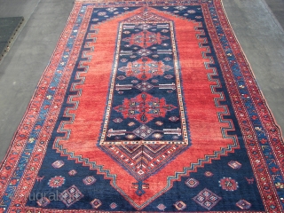 Caucasian,Kazak, Tovuz province ,Baltati area once Persian Azerbijan , on the outskirts of the Kazak rayon,1920. Wool on wool. With a two-row selvage.  Ca.265 cm. x 165 cm.     ...