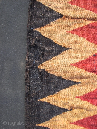 Maimana Uzbek  Kelim,  North east Afghanistan .End of the 19thC. Wool on wool 355 x 179 cm. Made with  much love and care. Cleaned and washed . Natural colors.  ...