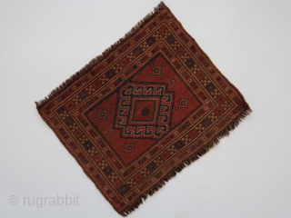 Bagface , ca : 52 cm . x 46 cm . South Persian Tribal ?  /  Central Asian ? .           