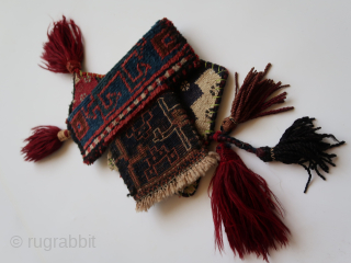 Several bags ( ? )  fragmented, Luri ? . Ca : 24 cm . x 29 cm.( first, left. )     31 cm . x 22 cm .  ...