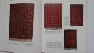 R.D.Parsons, Oriental rugs Volume 3 .
The Carpets of Afghanistan.
ISBN 0 907 462 22 7 . 1983. R.D.Parsons. Baron publishing, Woodbridge, Suffolk.
Can be found on the internet secondhand. ca; 10/15 ...