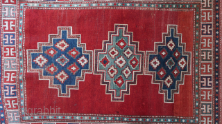 Caucasian,( ! )  wool on wool, 156 cm x 217 cm. RR.                    
