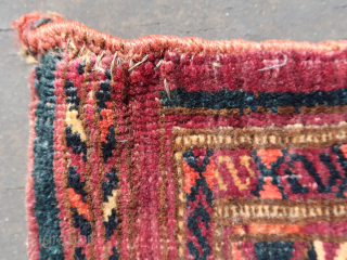   Torba, Saryk, Salor , ca. 80 cm x 130 cm.  wool on wool .  old/ antique. in good overall condition.         