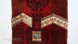 Fragmented rug, ca ; 80 x 125 cm. wool on wool, could benefit from a bath and some repairs. old/antique . Different influences and motifs . 75 euro ex transportcosts. ...