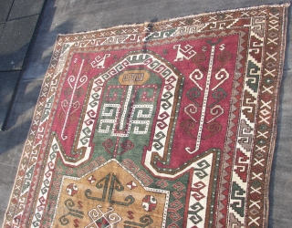 Kars Kazak. Wool on Wool. Good condition. Ca. 265 cm. x 160 cm.                    