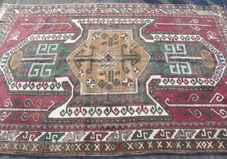 Kars Kazak. Wool on Wool. Good condition. Ca. 265 cm. x 160 cm.                    