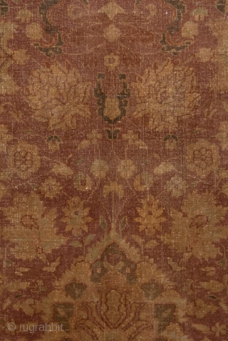 Lahore Carpet

9.6 x 17.8
2.92 x 5.42

This northern Indian city carpet follows the designs of the 17th century Indo-Isfahans  with an in-and-out palmette design, here on a rust-brown field with details in  ...