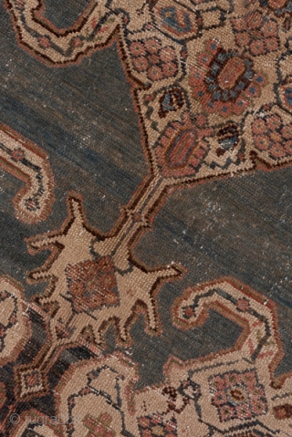 Malayer Carpet

9.5 x 10.4
2.89 x 3.16

Now wsith excised side borders, this west Persian rustic carpet displays a serrated ivory and green cartouche medallion on an attractively abrashed plain soft red ground. Birds  ...