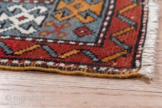 Karaje Runner

3.1 x 14.9
0.94 x 4.54 

The abrashed warm madder red ground displays ten hooked, hexagonal medallions in ivory, pumpkin, dark  blue, medium blue,sandy camel and light blue, with  jewelry  ...