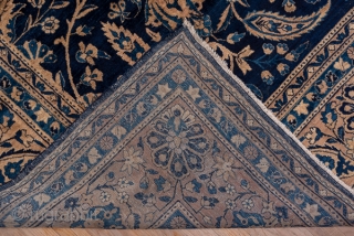 Kerman Carpet

9.9 x 18.3
3.01 x 5.57
This attractive SE Persian  town carpet is finely woven  with soft, but resilient, pile wool, and features a deep indigo ground with an allover pattern  ...