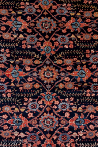 Joshegan Gallery Carpet

6.10 x 16.7
1.85 x 5.09

This well and evenly woven central Persian gallery carpet has a nice, fleshy handle to go with its dark blue Herati variant design of laurel sprays  ...