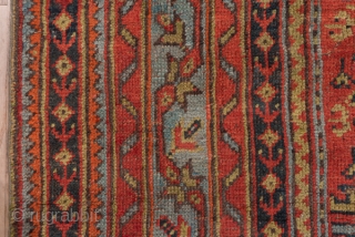 Oushak Carpet

12.10 x 16.7
3.68 x 5.09

This antique western Turkish carpet features a red field closely covered by alternating columns of palmettes and Yaprak lozenges with an attractive medium blue-green and a dark  ...