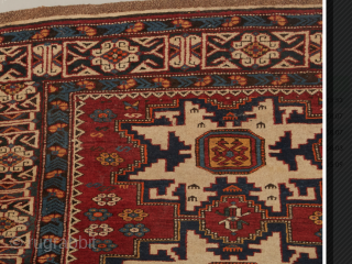 Antik Caucasian rug in very good condition size 330x120 without repair                      
