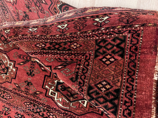 Excellent Turkmen Yomud Shoval without repair very nice condition 
Size 159 x102                     