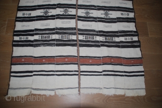 Old african Fulani blanket ,20th century , 228cmX132cm , good conditions , you can see a small damage in a corner on the pictures.         