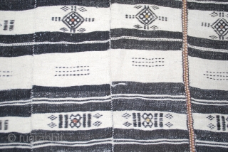 Old african Fulani blanket ,20th century , 228cmX132cm , good conditions , you can see a small damage in a corner on the pictures.         