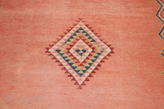 Moroccan Berber carpet ,around 1930 ,  217cmX137cm , good condition.                      