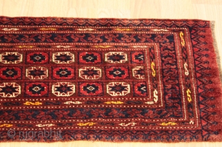 Turkmen torba Natural colors Good Condition  19th Century
size 1.20cm x 0.40cm                     