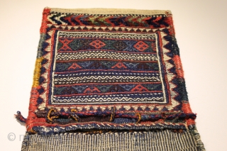 Complete Khorjin 19th Century  Natural colors  Clean and hand washed.all wool  Great condition  size 1.00cm x 0.37cm            