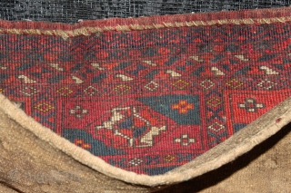 Turkmen Torba - yamut - Good Condition 19th Century Natural colors 
Size:1.00cm x 0.38cm                   